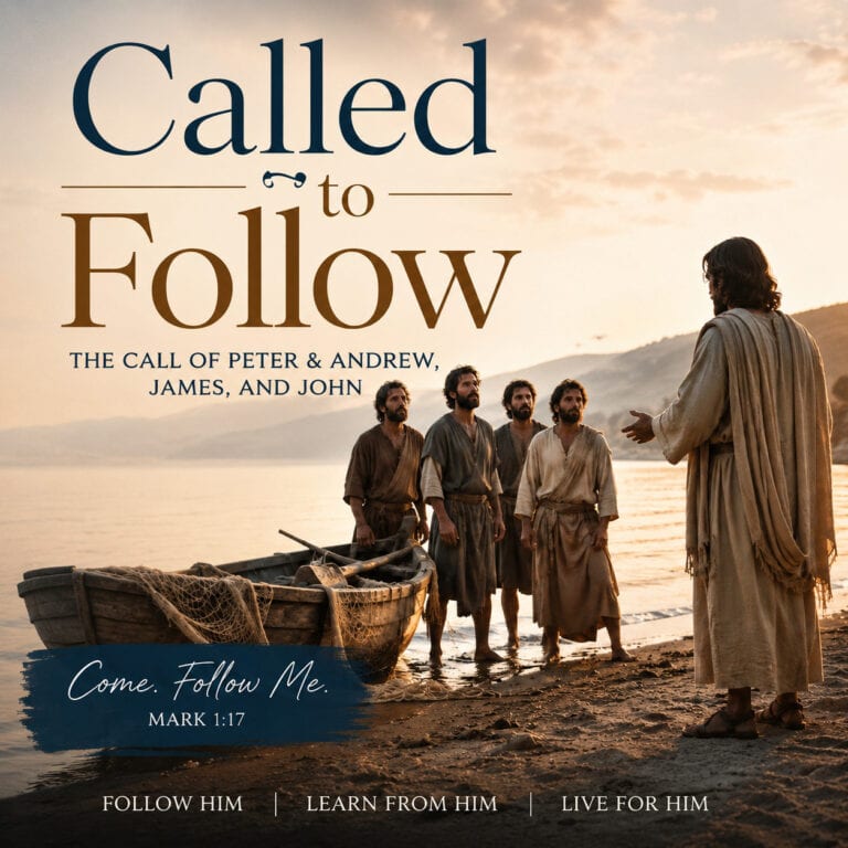Called To Follow (Mark 1:16-20)